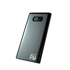 Портативний зарядний пристрій (Повербанк) Aspor Q389 10000 mAh- чорний
