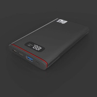 Портативний зарядний пристрій (Повербанк) Aspor Q389 10000 mAh- чорний