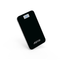 Портативний зарядний пристрій (Повербанк) Aspor A386 12000 mAh- чорний