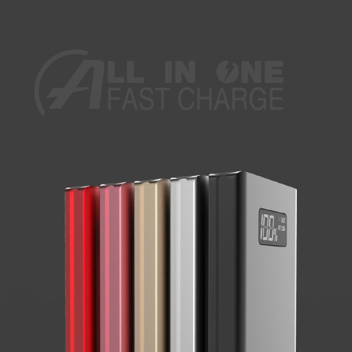 Портативний зарядний пристрій (Повербанк) Aspor Q388 10000 mAh- червоний