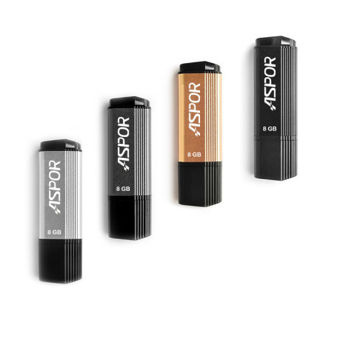 USB Flash Aspor AR121 8GB- графітовий