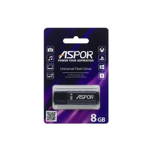 USB Flash Aspor AR121 8GB- графітовий
