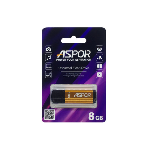 USB Flash Aspor AR121 8GB- золотий
