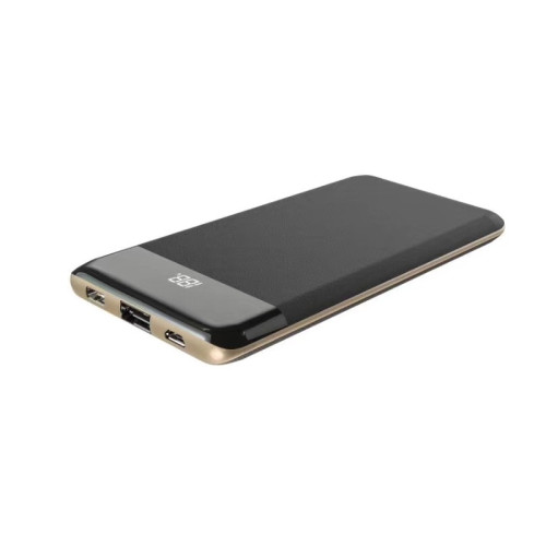 Портативний зарядний пристрій (Повербанк) Aspor A385 10000 mAh- чорний