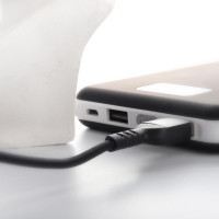Портативний зарядний пристрій (Повербанк) Aspor A398 MacBook Series 20000 mAh- чорний
