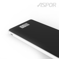 Портативний зарядний пристрій (Повербанк) Aspor A398 MacBook Series 20000 mAh- чорний