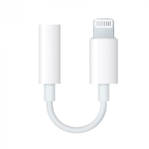 Перехідник Lightning – 3.5mm (A1749)- білий