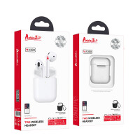 Bluetooth навушники Avantis A390 TWS- білий