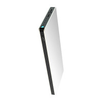 Портативний зарядний пристрій (Повербанк) Aspor A341 10000 mAh- білий-чорний