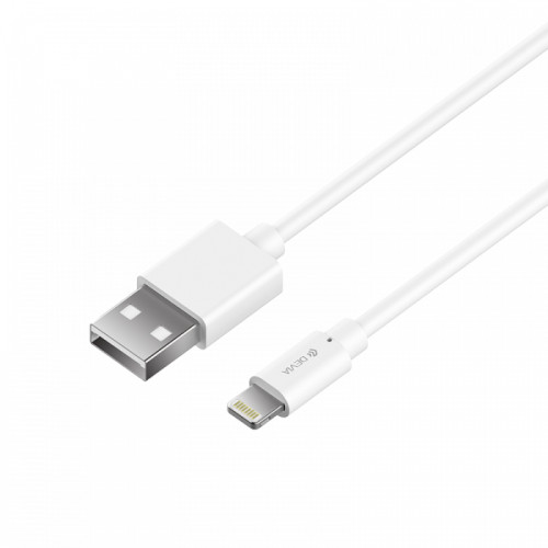 Кабель Devia Kintone USB – Lightning 1A/1м- білий