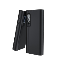 Портативное зарядное устройство (Повербанк) Aspor A357 10000 mAh- черный