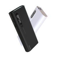 Портативное зарядное устройство (Повербанк) Aspor A357 10000 mAh- черный