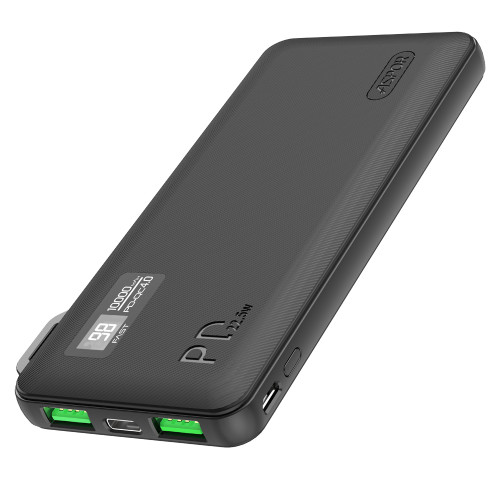 Портативний зарядний пристрій (Повербанк) Aspor A359 PD 10000 mAh- чорний