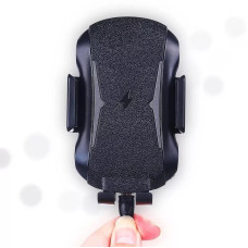 Автомобільний тримач Fast Wireless Charge Aspor A523 10W- чорний