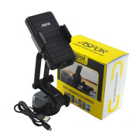 Автомобільний тримач Fast Wireless Charge Aspor 5V/2A- чорний