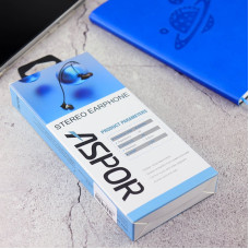 Наушники с микрофоном Aspor A209- черный