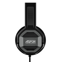 Наушники с микрофоном Aspor S102- графит