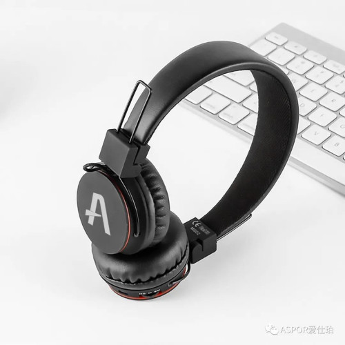 Bluetooth навушники Aspor A610- чорний