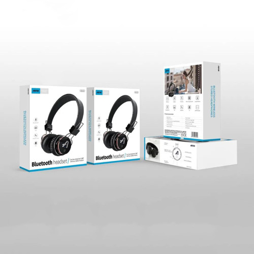 Bluetooth навушники Aspor A610- чорний