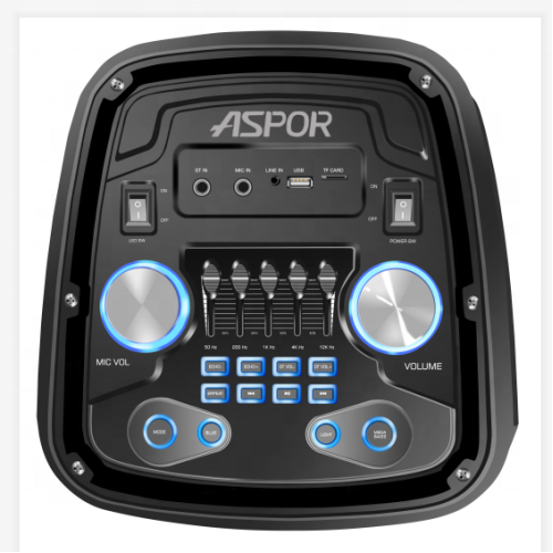Bluetooth колонка Aspor A668- чорний