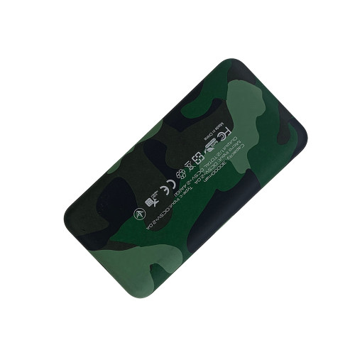 Портативний зарядний пристрій (Повербанк) Aspor 30000 mAh (2USB/2.4A)- зелений камуфляж
