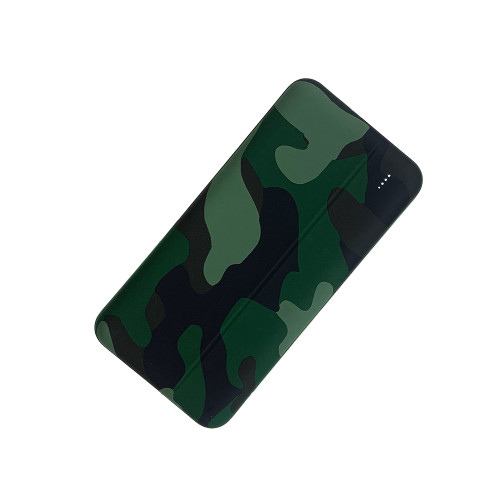 Портативний зарядний пристрій (Повербанк) Aspor 30000 mAh (2USB/2.4A)- зелений камуфляж