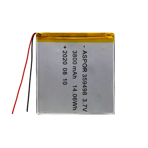 Акумулятор універсальний 3*100*100мм 3800 mAh (реальний розмір 3.5*94*98)